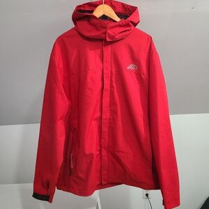 Mens size XL - OTU Lightweight Waterproof Hooded Rain Jacket Outdoor coat